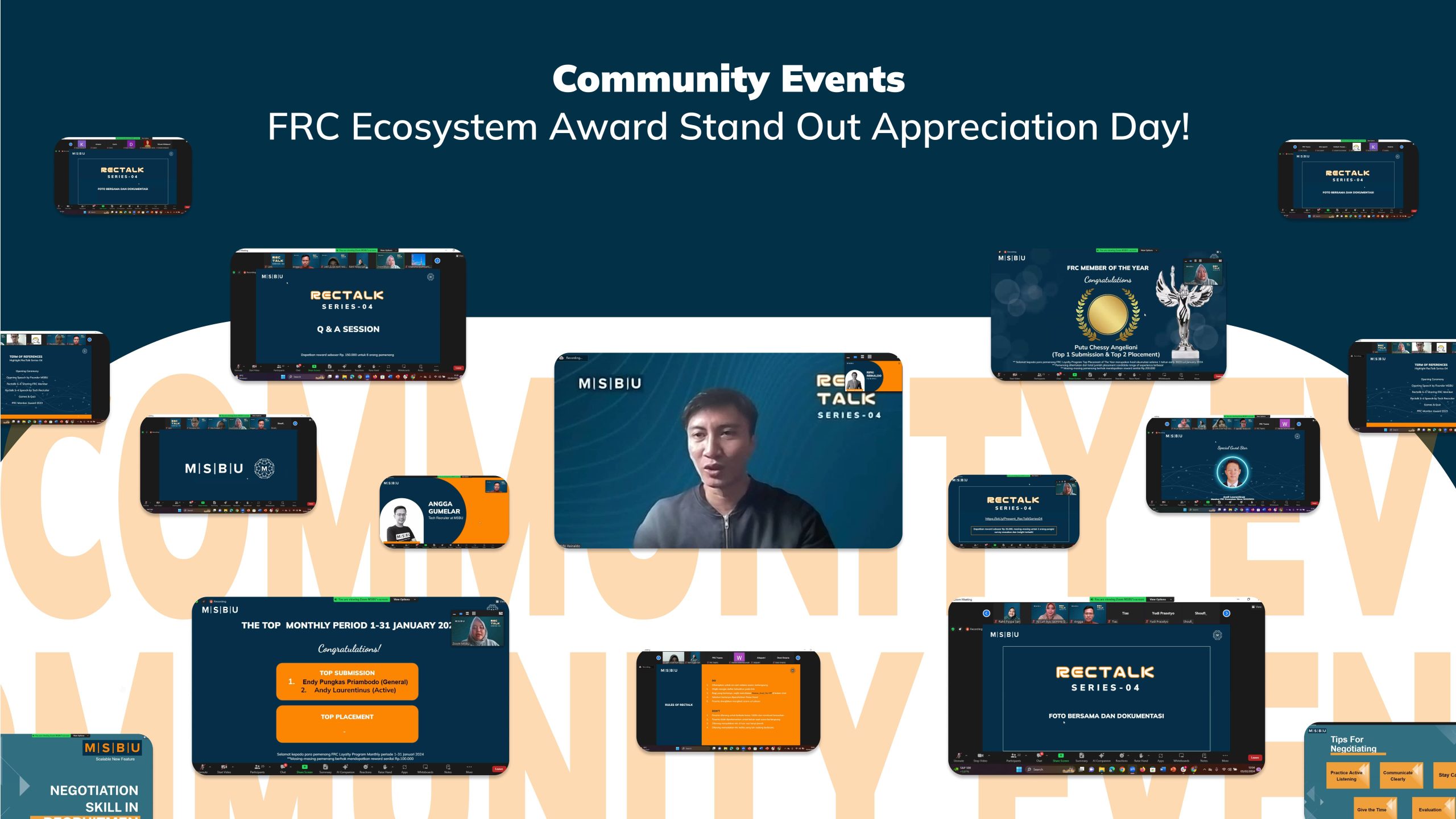 Community Event : FRC Ecosystem Award Appreciation Day!